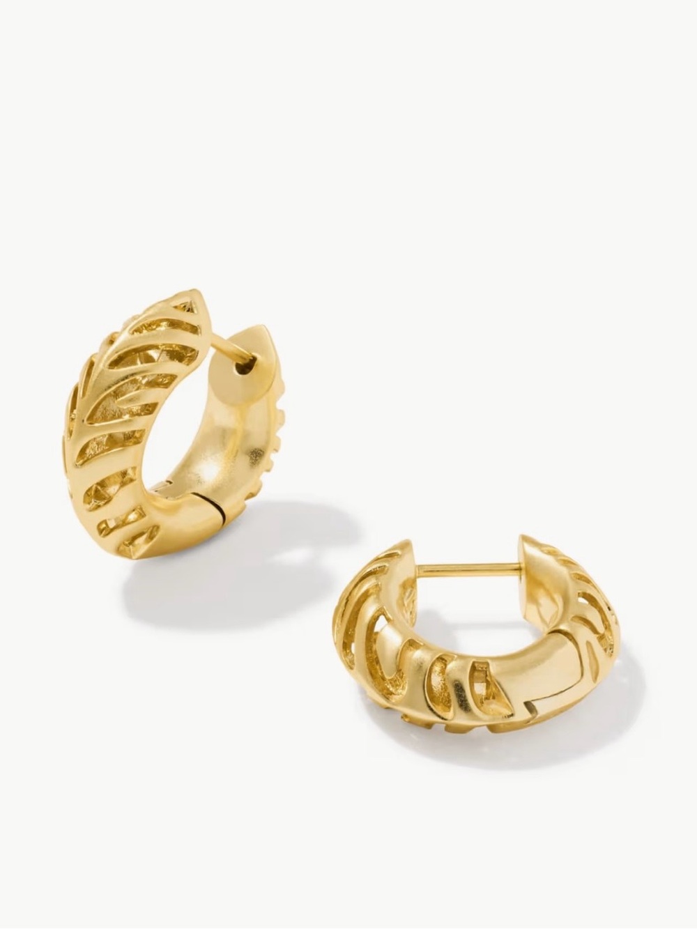 NWT Kendra Scott Tiger Mikki Hoops